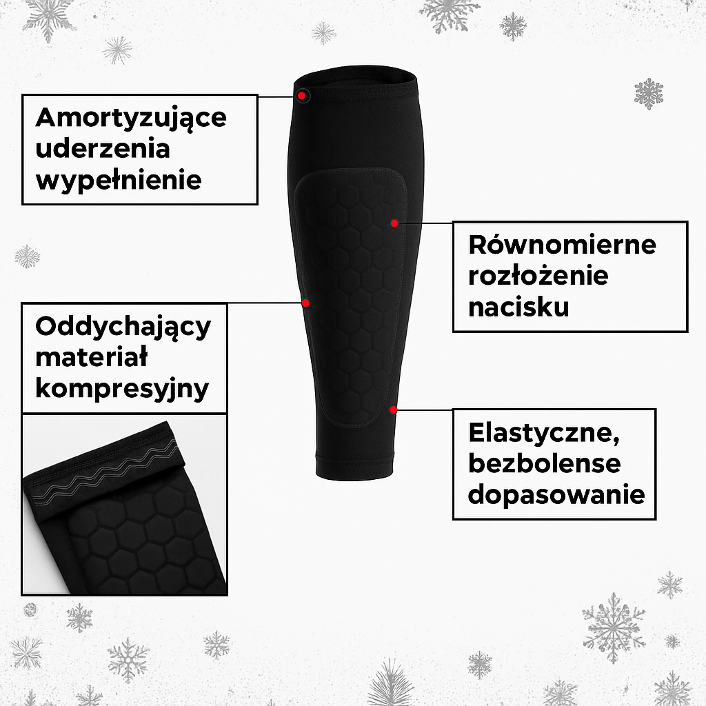 Pojedynczy ochraniacz na piszczel SkiHero™