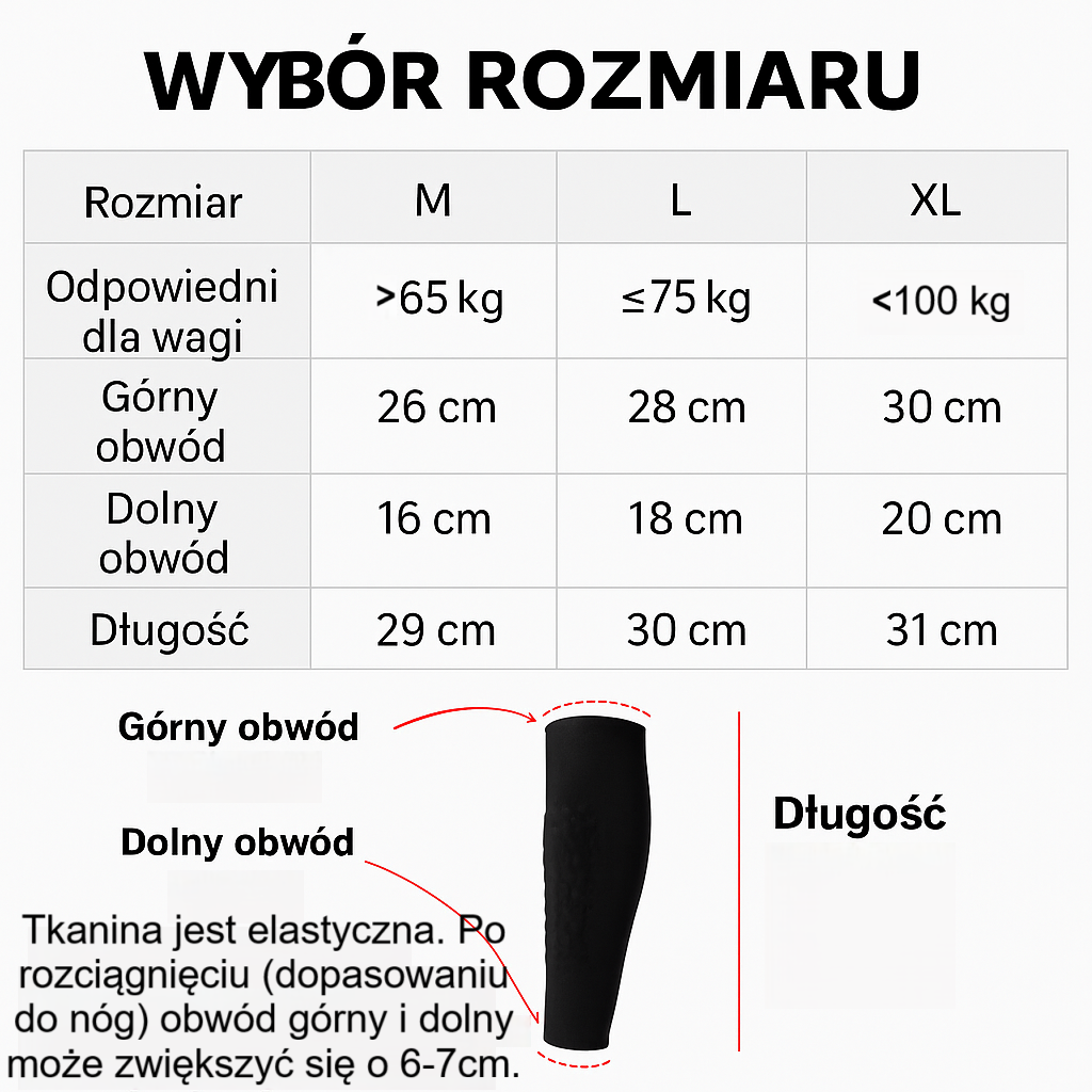 Pojedynczy ochraniacz na piszczel SkiHero™